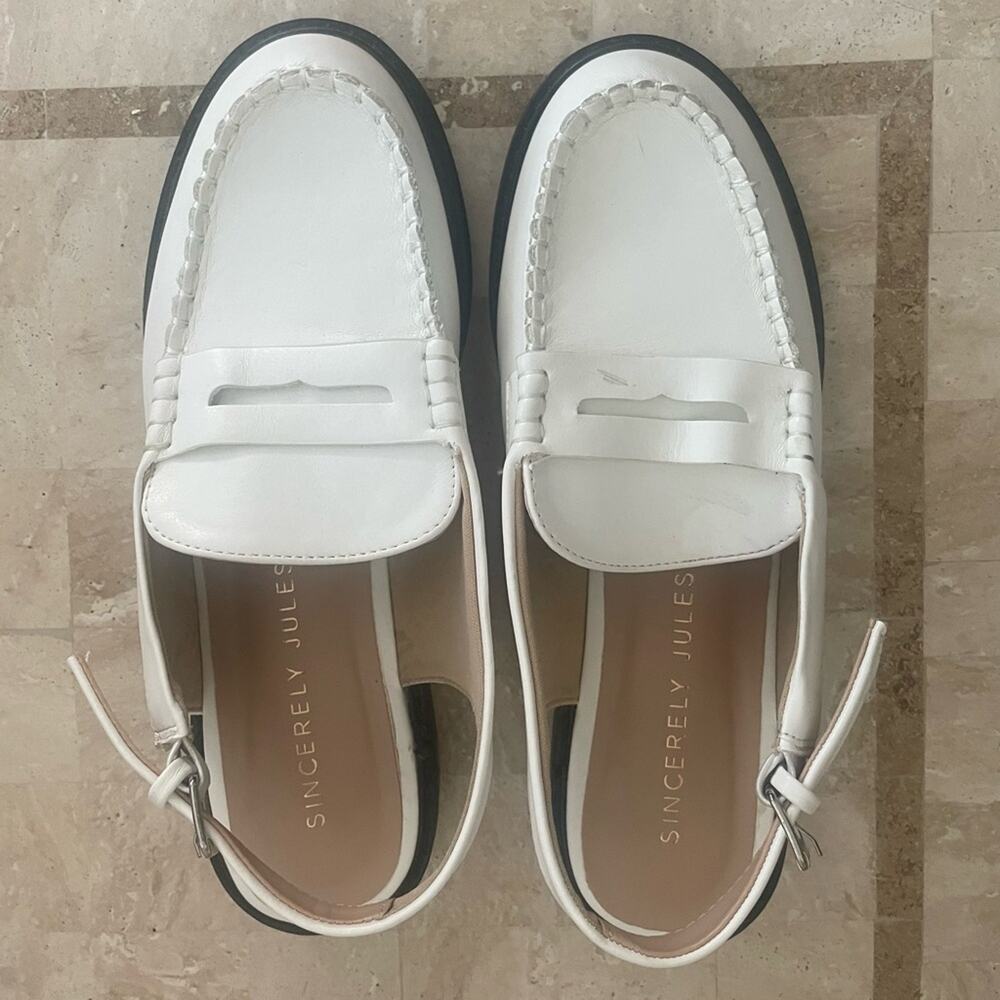 Sincerely Jules "Romance" sling back mules